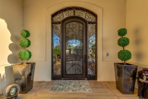 Are iron doors suitable for residential use?